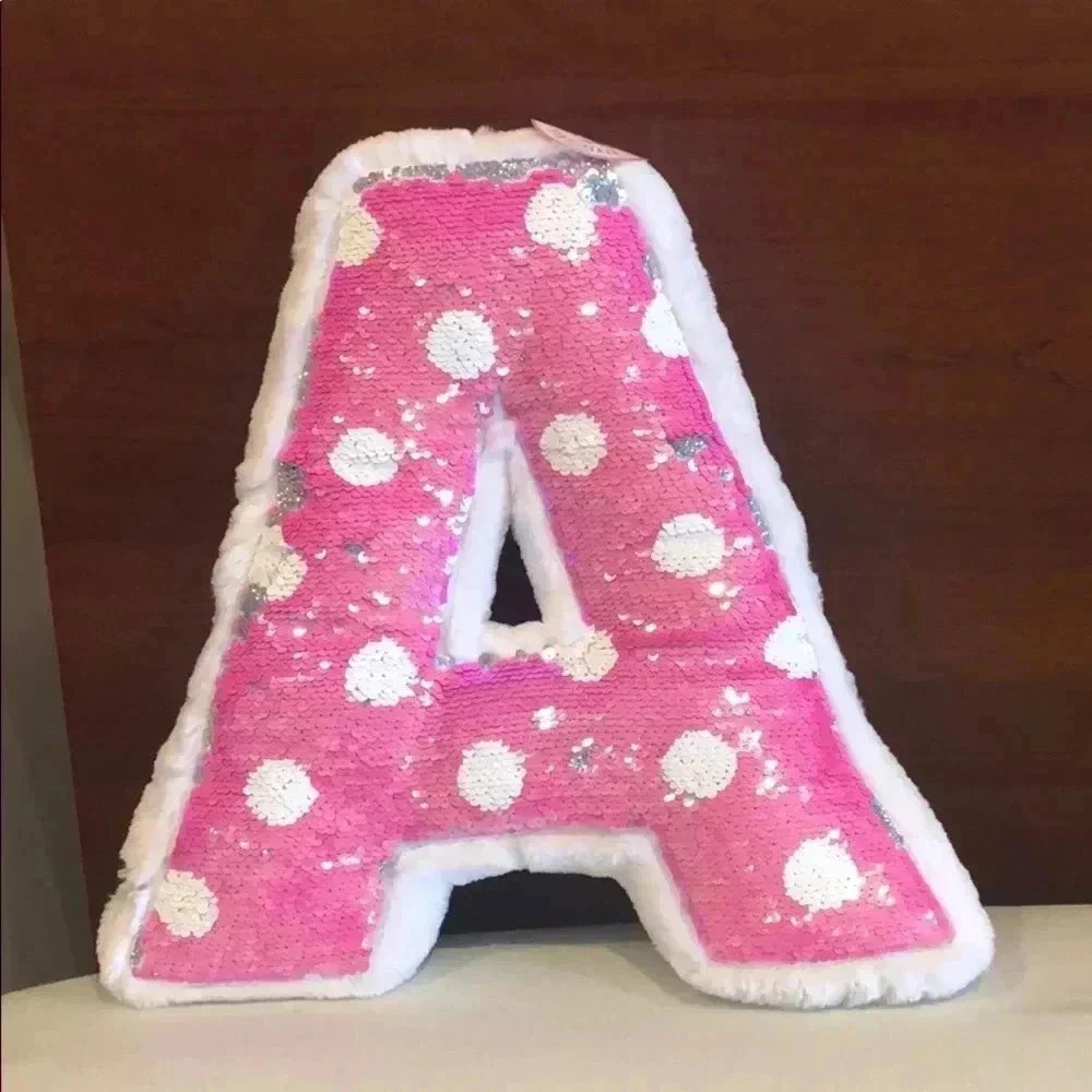 Stuffed letter A from Justice